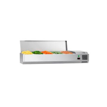 GGM Gastro | Opzetkoelvitrine ECO - met klapdeksel - |, Verzenden