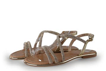 Graceland Sandalen in maat 36 Goud, Overige kleuren, Verzenden, Sandalen of Muiltjes, Zo goed als nieuw