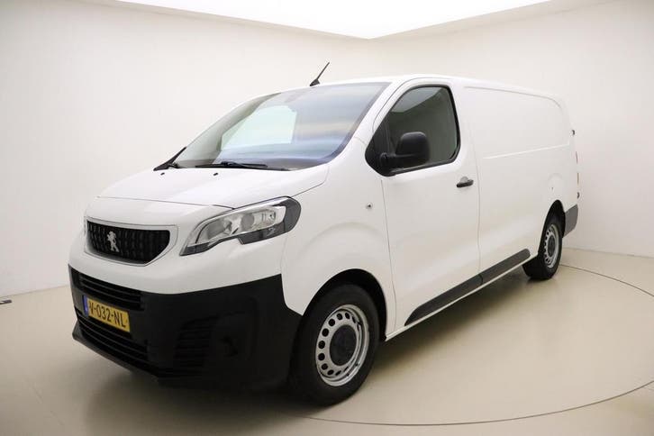 Peugeot Expert 231L 2.0 BlueHDI Pro, Auto's, Bestelauto's, Lease, Overige kleuren, Handgeschakeld, Wit, Financial lease, Stof