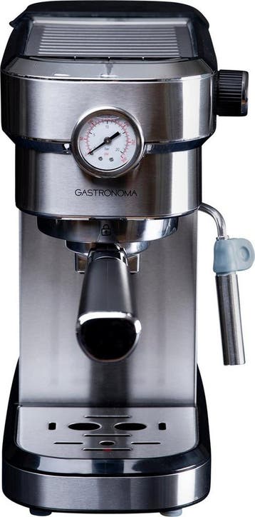 Gastronoma Espressomachine - 15 bar - Pistonmachine met Melk, Verzenden, Zo goed als nieuw