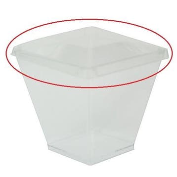 Deksel tbv Lepelgebak Cup, Verzenden, Nieuw