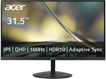 Acer - 2K  Monitor - 31.5 inch, IPS, Verzenden, Nieuw, Ingebouwde speakers