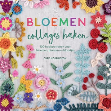 Bloemencollages Haken | Chris Norrington | Nieuw, Ophalen of Verzenden, Nieuw, Chris Norrington