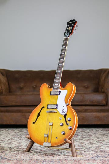 Epiphone Riviera Korea | Royal Tan, Nieuw