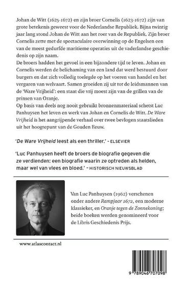 De ware vrijheid 9789046707098 Luc Panhuysen, Boeken, Verzenden, Gelezen, Luc Panhuysen