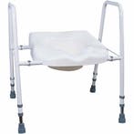 Toiletframe met zitting en Hygiëne uitsparing, Ophalen of Verzenden, Nieuw