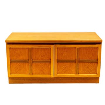 Tv-meubel |Vintage | Nathan Squares |  4228, Minder dan 50 cm, 75 cm of meer, Mid-Century, Ophalen of Verzenden