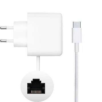 Google USB-C Ethernet Adapter voor Chromecast en Nest-appara, Verzenden, Zo goed als nieuw