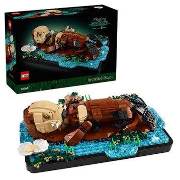 LEGO Ideas - Floating Sea Otters 21366, Ophalen of Verzenden, Nieuw