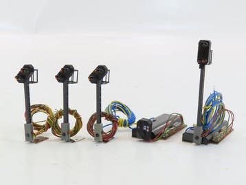 Märklin H0 - 7240/7242/7236/7237 - Signalen (5) - 1 Licht, Nieuw