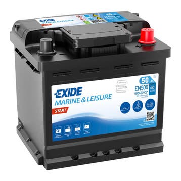 Exide Start accu | EN500 | 12V 50Ah, Caravans en Kamperen, Ophalen of Verzenden, Nieuw