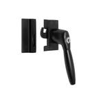 Raamsluiting zwart met slot Klassiek rechts - voor draai-..., Doe-het-zelf en Verbouw, Hang- en Sluitwerk, Ophalen of Verzenden