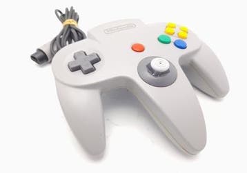 Mario64.nl: Nintendo 64 Controller Grey - iDEAL!, Ophalen of Verzenden, Gebruikt