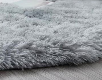 Fluffy Hoogpolig Rond Vloerkleed – Rond Tapijt Pluche Nieuw, Verzenden, Nieuw, Rond