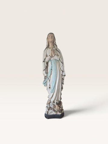 Beeld, Notre-Dame de Lourdes - 65 cm - Gips