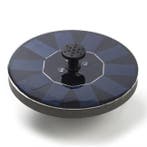 Solar fontein | Ø 16 cm (LED, Warm wit, Drijvend), Tuin en Terras, Verzenden, Nieuw