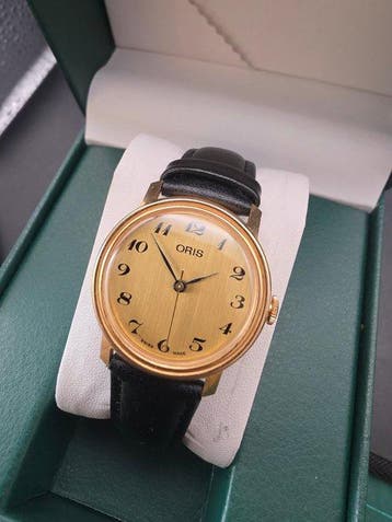 Oris - Cal. 712 – 17 Jewels – 10K Gold Plated – Swiss Made -, Sieraden, Tassen en Uiterlijk, Nieuw