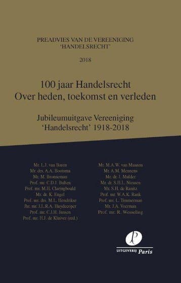 9789462511958 Preadviezen Vereeniging Handelsrecht - 10..., Verzenden, Zo goed als nieuw, H.J. de Kluiver