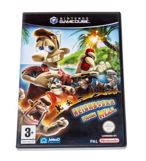 Neighbours from Hell [Gamecube], Spelcomputers en Games, Games | Nintendo GameCube, Zo goed als nieuw, Ophalen of Verzenden