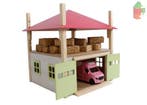 Kids Globe Set Kids-Globe-Hooiberg-Hout-Met-Berging+ Volv..., Ophalen of Verzenden, Nieuw