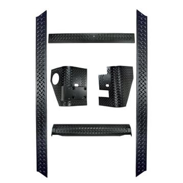 Rugged Ridge 6-Piece Body Armor Kit 97-06 Jeep Wrangler TJ, Ophalen of Verzenden, Nieuw