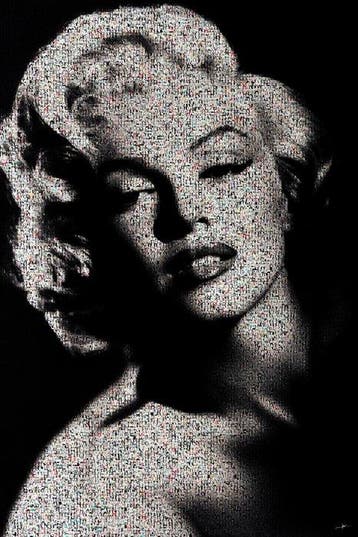 David Law - Crypto Marilyn V - Format XL 50x75