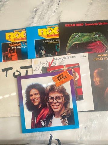 Poco, Sir Douglas Quintett, Vanilla Fudge, Hot Tuna, Sir, Nieuw in verpakking