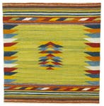 Handgeweven designer Kelim - verzamelobject - Kelim - 110 cm, Nieuw