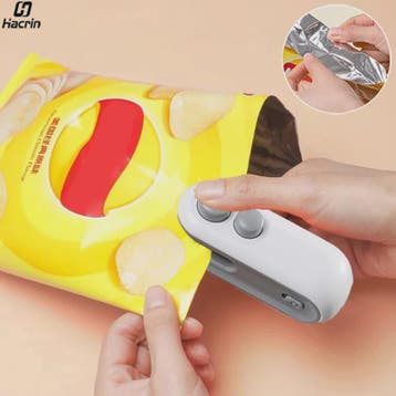 Mini Heat Sealer: Draagbare Plastic Zak Sealer & Snijder met, Verzenden, Nieuw