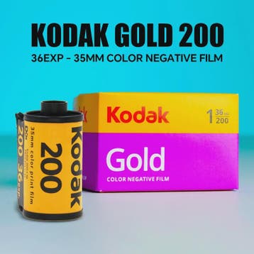 Kodak Gold 200 35mm Film - 36 Opnames - Klassieke Kleurenfil, Audio, Tv en Foto, Verzenden