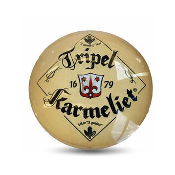 Ronde taplens Tripel Karmeliet bol 69 mm, Ophalen of Verzenden