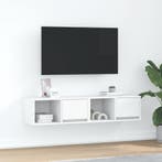 vidaXL Tv-meubelen 2 st 60x31x25,5 cm bewerkt hout wit, Verzenden, Nieuw, Overige houtsoorten