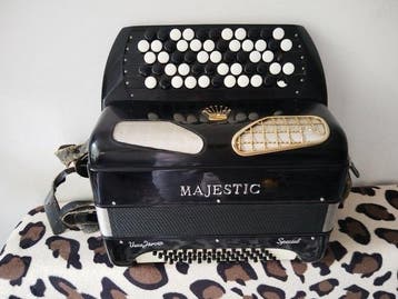 Majestic - Armonica - - Knopaccordeon (Zonder minimumprijs), Nieuw
