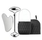 Ice Face Roller en RVS Gua Sha Set voor Lifting Massage, Verzenden, Nieuw