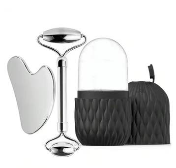 Ice Face Roller en RVS Gua Sha Set voor Lifting Massage, Verzenden, Nieuw
