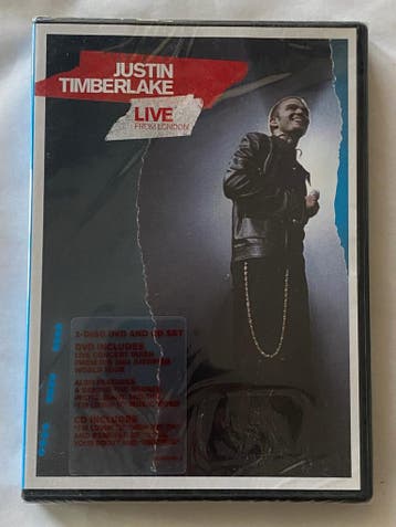 JUSTIN TIMBERLAKE: LIVE FROM LONDON (IN SEAL) (DVD), Verzenden, Gebruikt