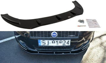 Voorspoiler Fiat Grande Punto Standaard Glanzend Zwart, Ophalen of Verzenden, Nieuw