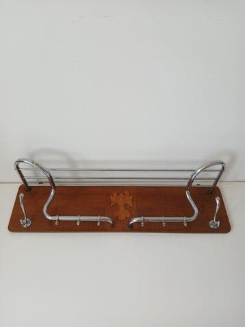 Kapstok - Verchroomd - Design - Jaren 50
