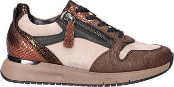 Gabor Dames Sneakers - bruin Maat 38 (Damesschoenen, Mode), Verzenden, Nieuw