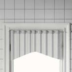 vidaXL Gordijnrails 2 st 90-135 cm aluminium wit en, Verzenden, Nieuw