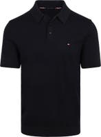 Tommy Hilfiger Knitted Polo Navy maat M Heren, Kleding | Heren, Polo's, Tommy Hilfiger, Nieuw, Verzenden, Maat 48/50 (M)
