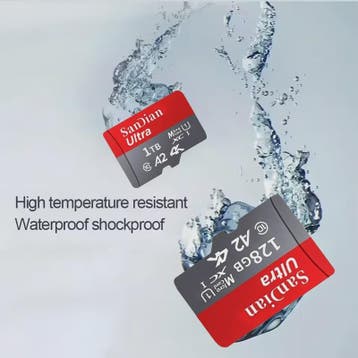 256GB Micro SDXC Kaart V30 4K Ultra HD - Hoge Snelheid Flash, Hobby en Vrije tijd, Denksport en Puzzels, Verzenden, Nieuw
