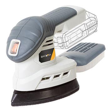 Accu delta schuurmachine | Batavia | 18V, Verzenden, Nieuw