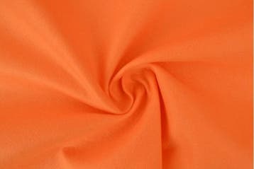 Vilt 3mm dik - Oranje - 90cm breed - Per meter, 120 cm of meer, Oranje, Ophalen of Verzenden, Polyester