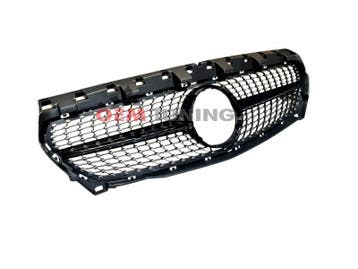 Mercedes-Benz W117 CLA | Black Diamond Grille | 13-16 |, Voor, Mercedes-Benz, Nieuw, Ophalen of Verzenden