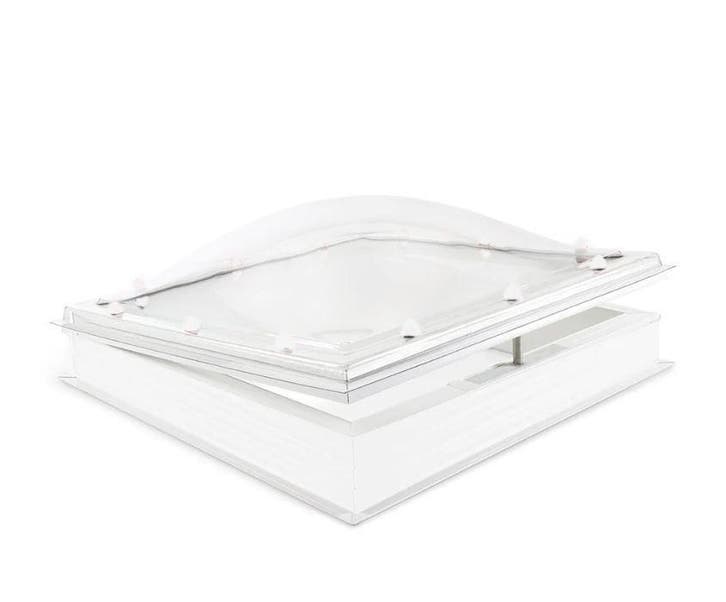 Skylux elektrische ventilatie lichtkoepel iDome HR++ glas 90, Doe-het-zelf en Verbouw, Glas en Ramen, Verzenden