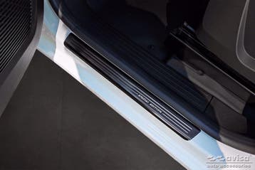 Zwart Rvs instaplijsten (Special Edition) Renault Kangoo 202, Ophalen of Verzenden, Nieuw
