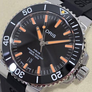Oris - Aquis Date - 01733773041590742464EB - Heren -, Nieuw