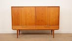 Vintage kast | Deens design | Schuifdeuren | Gunni Omann |, Huis en Inrichting, Kasten | Wandmeubels, Ophalen of Verzenden, Nieuw