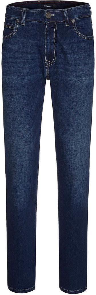 Gardeur Batu Broek Marine Blauw maat W 34 - L 36 Heren, Kleding | Heren, Verzenden, Nieuw, Blauw, Gardeur